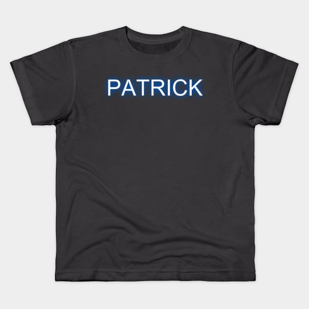 Patrick Kids T-Shirt by hollywoodmoviesnames